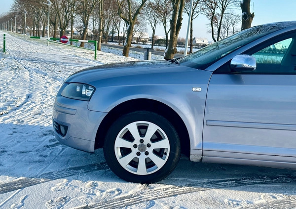 Audi A3 cena 13900 przebieg: 249000, rok produkcji 2005 z Wrocław małe 497